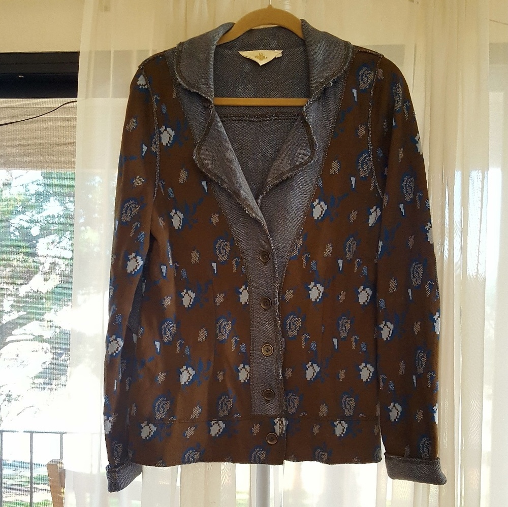 RARE! Anthropologie HWRE Cardigan Sweater NWOT